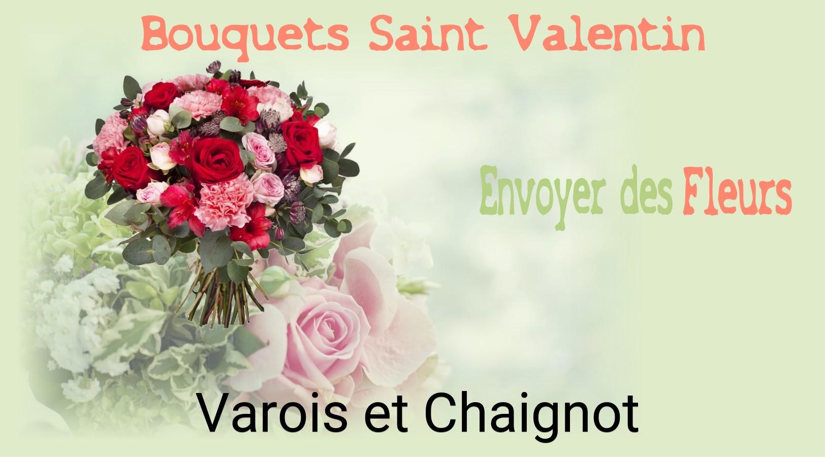 Roses de Saint-Valentin livrées à Varois-et-Chaignot